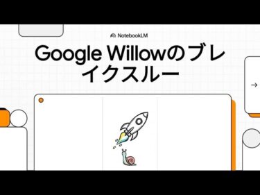 速報:Google Willowの量子ブレイクスルー!古典PCをぶっ飛ばす