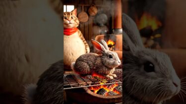 この早さ…まるで掃除機！？🐱💨 #shorts #猫 #食べる猫 #日本