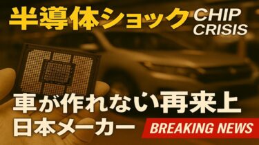 半導体不足が再び自動車業界を直撃 ― 日本メーカーの試練と打開策