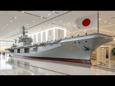 🚨ついに公開‼️2025年 日本の最新鋭軽空母が世界を震撼させる！【防衛史の新時代】
