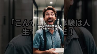 初めて日本のトイレを体験した外国人の反応 #海外の反応#shorts