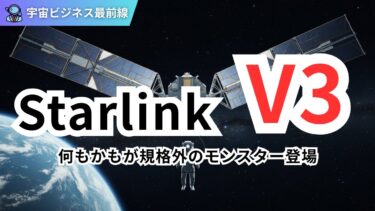 SpaceX「Starlink V3」が切り拓く宇宙インターネットの新時代