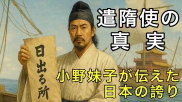 飛鳥時代の遣隋使と小野妹子！外交の真実と「日出づる処の天子」