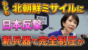 もしも高市政権が北朝鮮ミサイルに反撃したら、12式で完全制圧か!