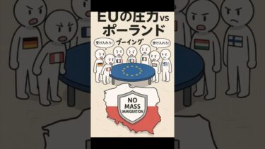 【移民問題入門12】ポーランドはなぜ移民を拒んで発展できたのか? #移民問題 #ポーランド #EU #経済成長 #日本の未来