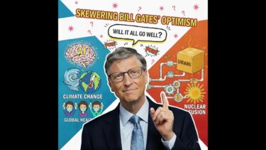 ビル・ゲイツの楽観論を斜め斬り！AI・気候変動・世界の健康問題、ブイヨンキューブから核融合まで「うまいこといくんか？」徹底検証