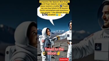 Private Space Travel Is Here! 🚀#SpaceTourism #PrivateSpaceTravel #SpaceX
