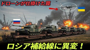 ウクライナのドローン革命：ロシアの補給線を断つ非対称戦争の真実