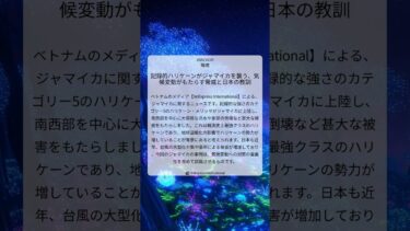 記録的ハリケーンがジャマイカを襲う、気候変動がもたらす脅威と日本の教訓｜VnExpress International｜2025/10/29｜環境