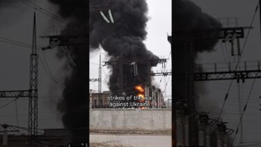 Blackouts envelop Ukraine as Russia targets energy infrastructure