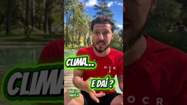 Da série: Clima? E daí?