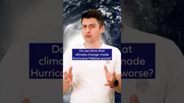 Did climate change make Hurricane Melissa worse?