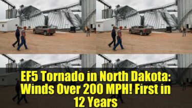 EF5 Tornado in North Dakota: Winds Over 200 MPH! First in 12 Years | Extreme