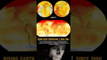 Earth’s Rising Temperature Time Lapse| Climate Change Impact