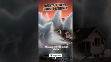 Stark Reminder of Coastal Destruction  #extremeweather #america #viralvideo