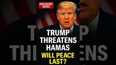 Trump Threatens Hamas | Gaza Ceasefire in Danger— #hamas #gaza #trump