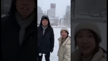 AI 10月の東京に大雪？異常気象？フェイク？