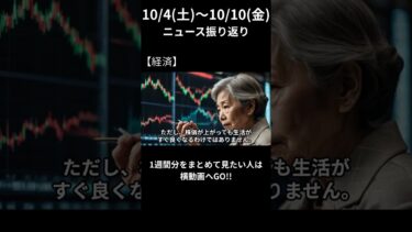 やさしいニュース｜日経平均 34年ぶり高値に迫る【10/8】#やさしいニュース #ニュース解説 #政治 #経済 #高市早苗  #自民党 #日経平均