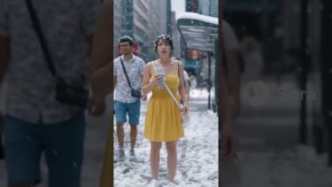 異常気象 真夏に大雪 真冬に猛暑日 #shorts