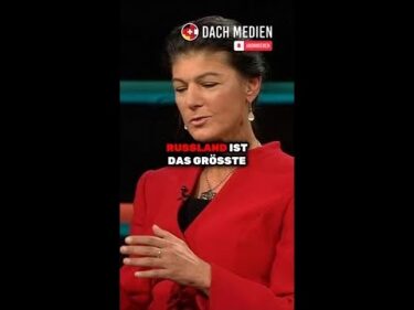 Sahra Wagenknecht: Rolle der NATO-Osterweiterung für Ukraine-Krieg @ZDF