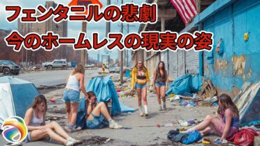 ドキュメント2025 アメリカ：今のホームレスの現実の姿 – フェンタニルの悲劇