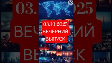 03.10.2025. Вечерний выпуск. Главные новости мира. Война, Политика, Россия,
