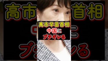 【高市早苗】中国にブチギレ！国際会議で日本の誇りを見せつける