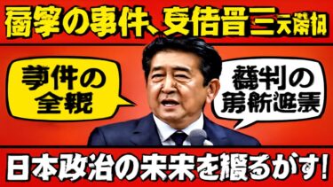 日本の政治を揺るがす衝撃事件、安倍晋三元首相銃撃の全貌