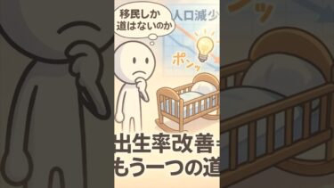 【移民問題入門4】出生率回復シナリオはあり得るか？ #移民問題 #少子化 #出生率 #社会保障 #日本の未来