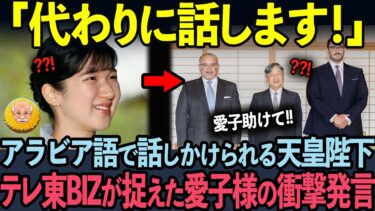 【海外の反応】バーレーン皇太子が日本の報道内容を猛烈批判し、次期天皇はある人物を発言し世界中が称賛【皇室】