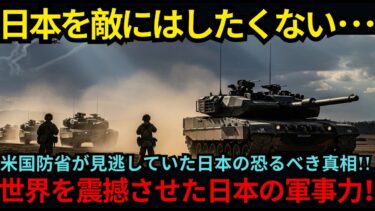 【海外の反応】世界が震撼!日本の本当の軍事力にアメリカが衝撃!