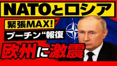 【緊張急上昇】欧州の安全保障に激震！NATOとロシア対立の最前線とは？
