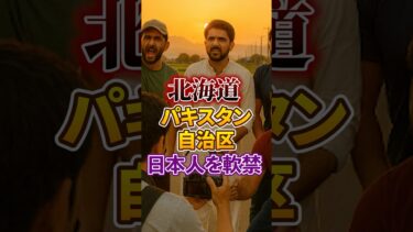 【移民問題｜北海道】 パキスタン人自治区｜イスラム教徒｜日本人を軟●【北海道江別市】