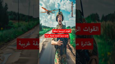طريقة غير مألوفة لإسقاط المسيّرات الأوكرانية  😮#أوكرانيا #روسيا #Ukraine