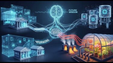 銀行・量子コンピュータ・年金・データセンター排熱を繋ぐ未来の知恵