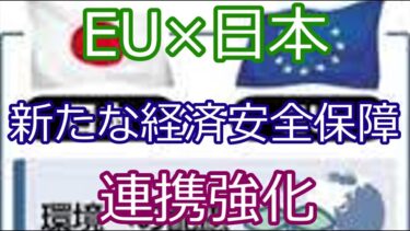 自由貿易と安全保障を両立！EUと日本が新協力で国際経済を守る