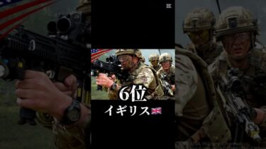 軍事力TOP8 #人気になりたい #軍事力