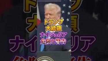 【移民問題】トランプ大統領｜ナイジェリアは危険【外国人問題】アフリカホームタウン