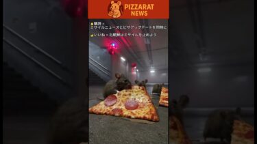 🇯🇵 北朝鮮ミサイルに日本政府「強力抗議, ピザラットはすでに避難完了🐀