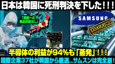 利益が94%減少！韓国経済の心臓部が崩壊…半導体産業をリードするという李在明氏の夢は完全に崩れ去った。