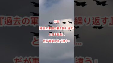 【速報】中国『過去の軍国主義を繰り返す』と日本批判…だが事実は全く違う！#日本ニュース #国際ニュース #日中関係 #中国大使館 #渡航警告 #速報
