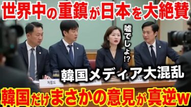 【海外の反応】「日本に対する評価がK国だけおかしい…」世界中の重鎮が日本を大絶賛 韓国だけ意見が真逆w【日本のあれこれ】