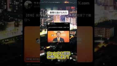 元凶に逃げられた　 #ニュース #日本政治 #日本 #海外の反応 #自民党 #衝撃の事実 #高市早苗 #経済 #小野田紀美 #twitter