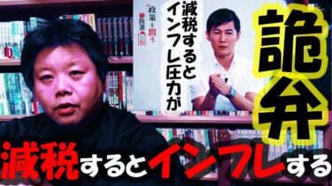 減税するとインフレすると主張する人々の詭弁！石丸さんの上手い所正しい主張と明らかに間違っている主張を混ぜて本当の問題解決法を分からない様にしている。