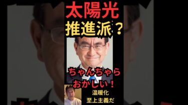 河野太郎氏、“減税反対”で炎上？温暖化対策のために国民我慢論