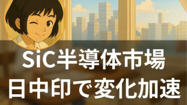 【特集】SiC半導体市場激変 中国台頭インド参入 日本企業の選択は【聞く経済ニュース】