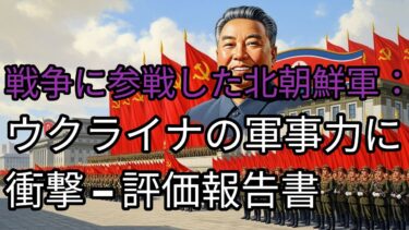 戦争に参戦した北朝鮮軍 ウクライナの軍事力に衝撃 – 評価報告書