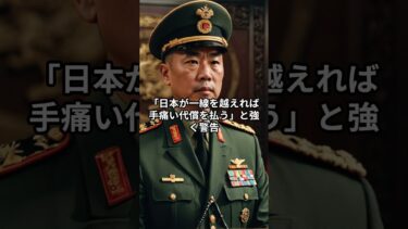 緊迫する日中関係…中国「手痛い代償」と日本に警告 #台湾有事 #中国 #日本政府 #高市首相 #ショート動画