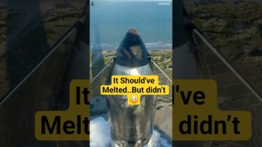 1,500°C? Starship’s Nose Just Laughs 😏#spacex #starship #elonmuk