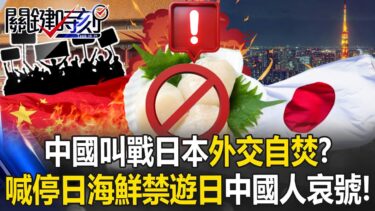 中國叫戰日本「外交自焚」！？ 喊停日海鮮「換印度貨」不能遊日中國人哀號！【關鍵時刻】20251120-5 張炤和 姚惠珍 林廷輝
